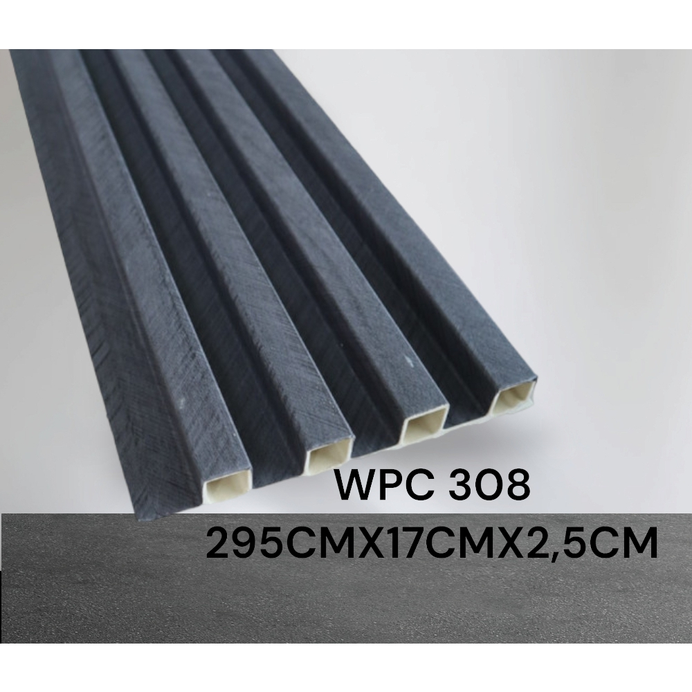 WPC SERI BARU WOOD PANEL INTERIOR PANEL WALL PANEL SEDANG TREND PENGGANTI WALLPAPER UNTUK DINDING RU