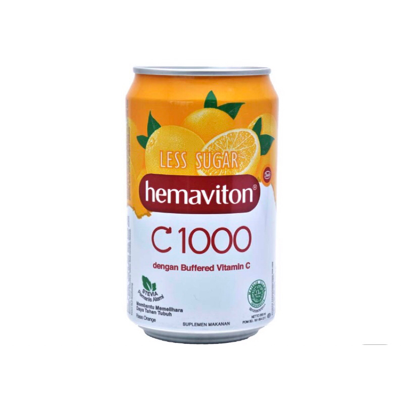 

Hemaviton c1000 330ml less sugar orange lemon