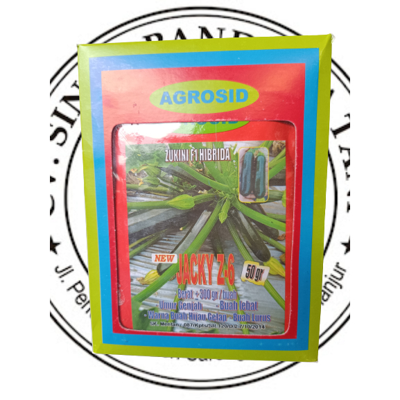 Benih Zukini Hibrida Jacky Z-6 50gram