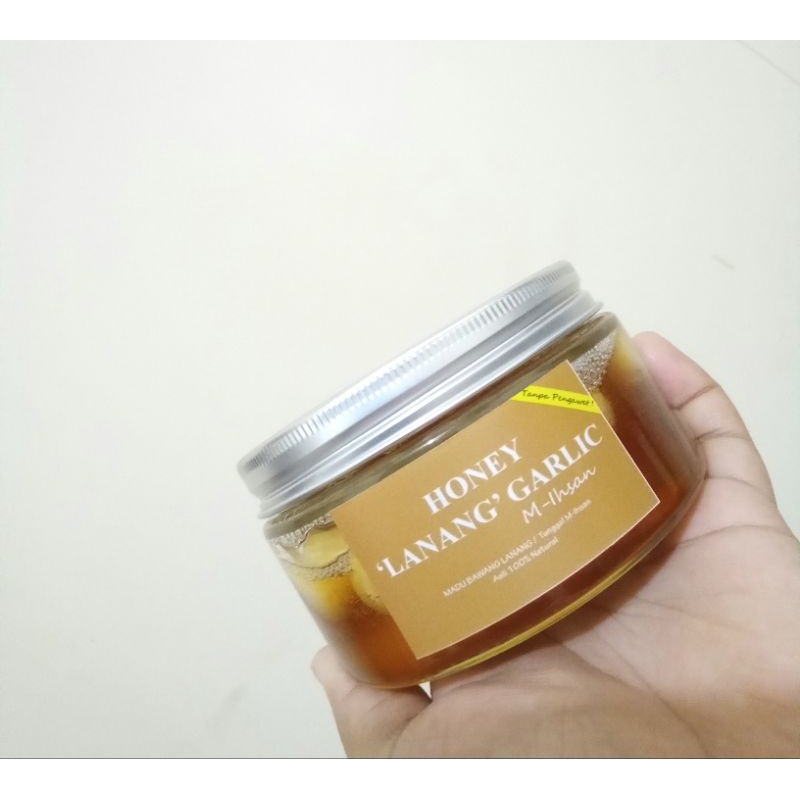 

daripuspitaid / Honey Lanang Gaflic M Ihsan / Madu Bawang Lanang Tunggal M ihsan 100% Pure Natural Tanpa Campuran dan kimia / Madu Herbal Kolesterol, Jantung, Diabetes, Kesuburan, Kosta, Miom, TBC Paru Paru, Infeksi, Kronis