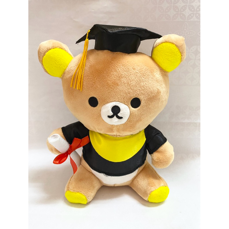 Boneka rilakuma wisuda / toga sarjana graduation by seulgi (05020627)