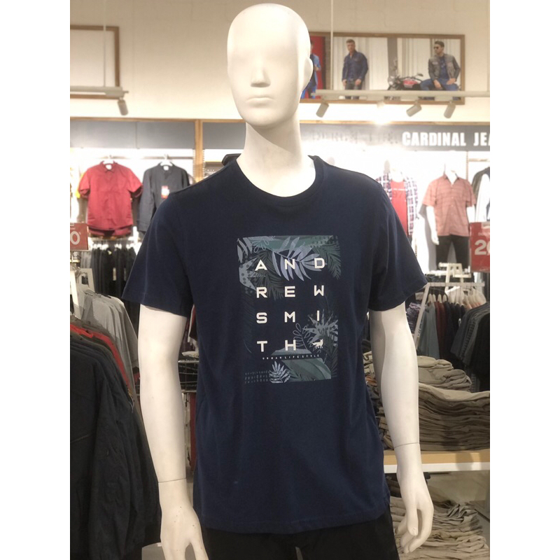 T-SHIRT ANDREW SMITH || ORIGINAL ANDREW SMITH BRAND || BRANDED SALE QM TLA