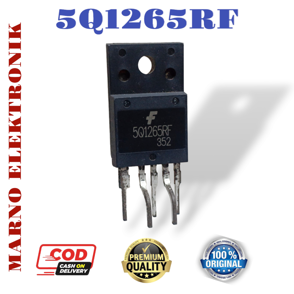 IC TR TRANSISTOR 5Q1265RF 5Q1265 RF 5Q 1265RF ASLI ORIGINAL ORI