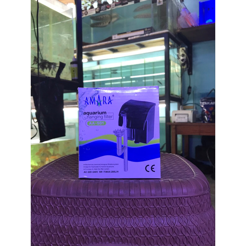 FILTER GANTUNG 501/filter gantung akuarium amara