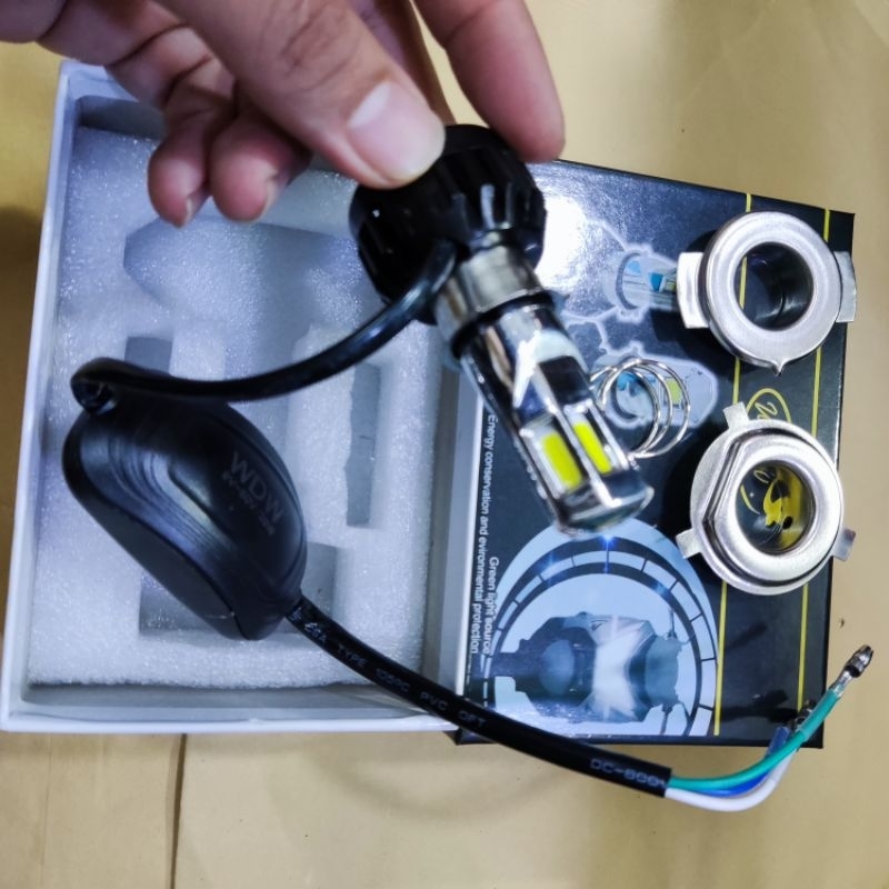 Lampu led motor 6 sisi Led