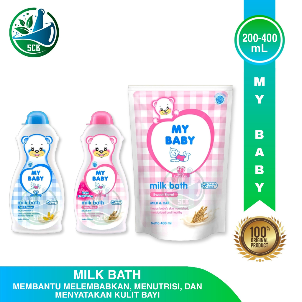 My Baby Milk Bath - Sabun Cair Bayi