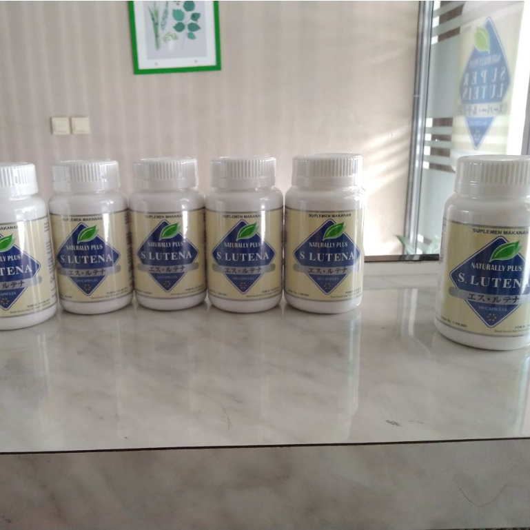S lutena Asli 100% Garansi S lutena Original Slutena S lutena Naturally Plus Obat Mata Minus & Plus