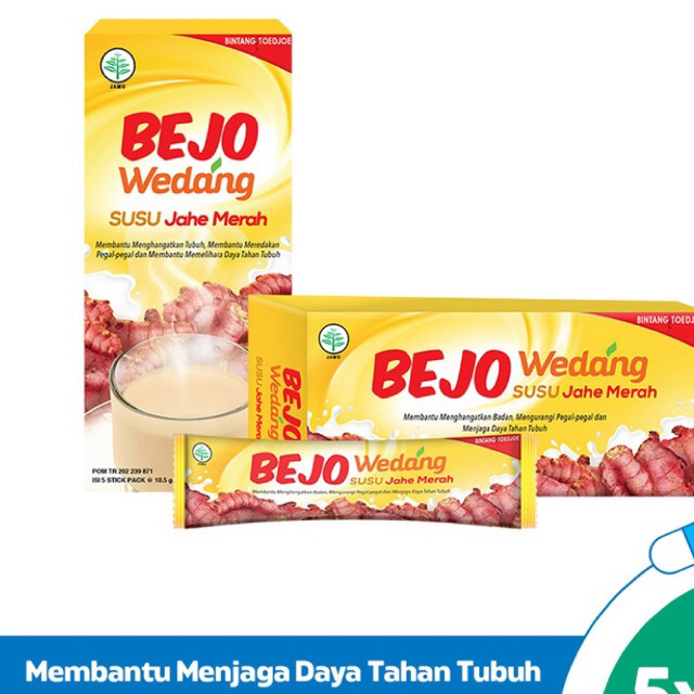 

BEJO Susu Jahe Merah SUJAMER PER SACHET