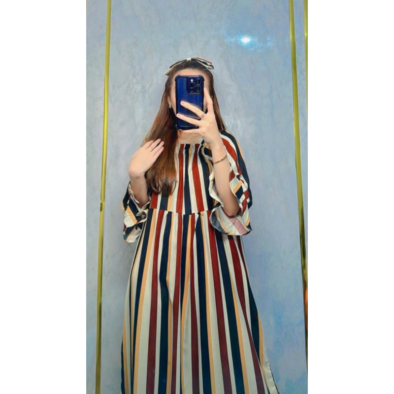 dress inara deandra/homedress inara/gamis inara/dress rayon