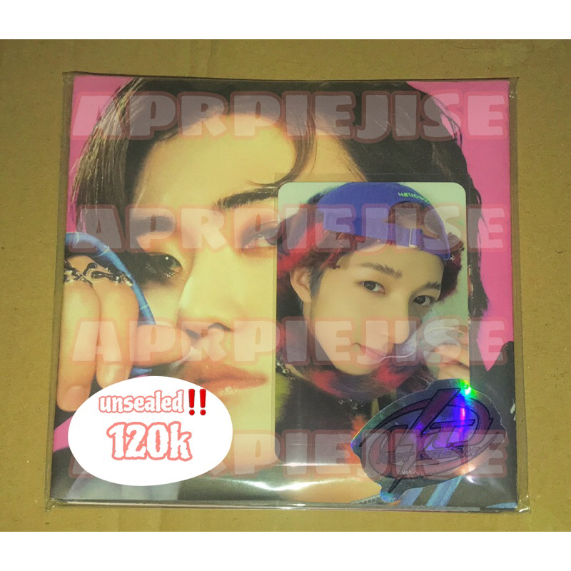 Album istj jaemin poster ver pc renjun (unsealed)
