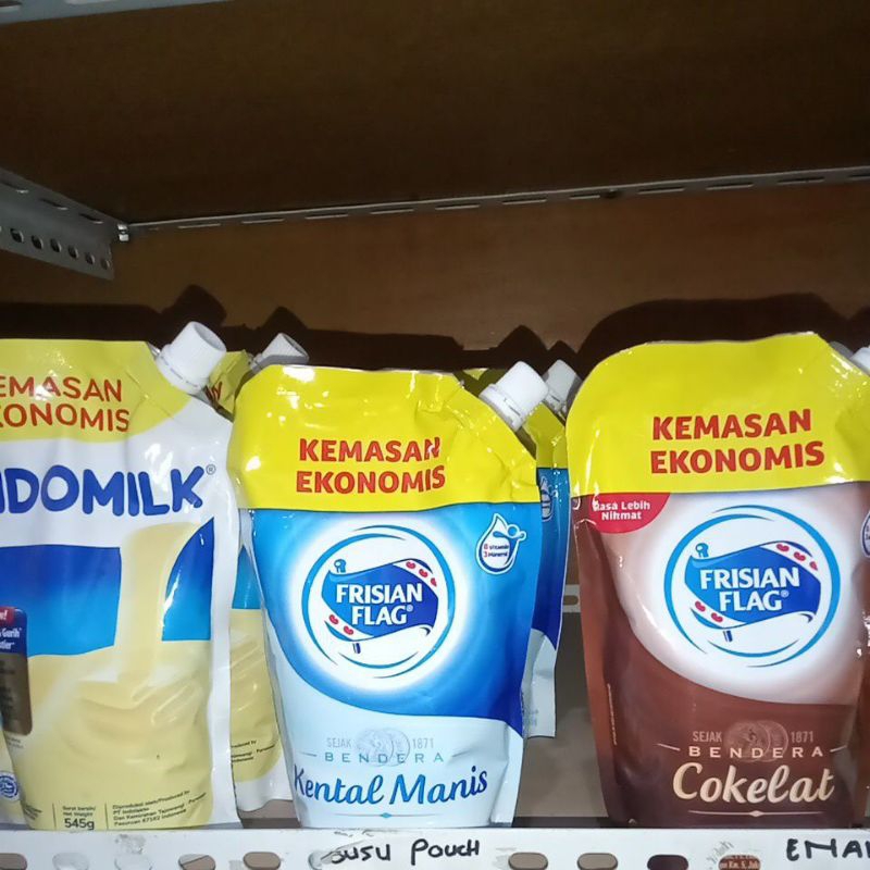 

SUSU POUCH 545ML BENDERA/INDOMILK