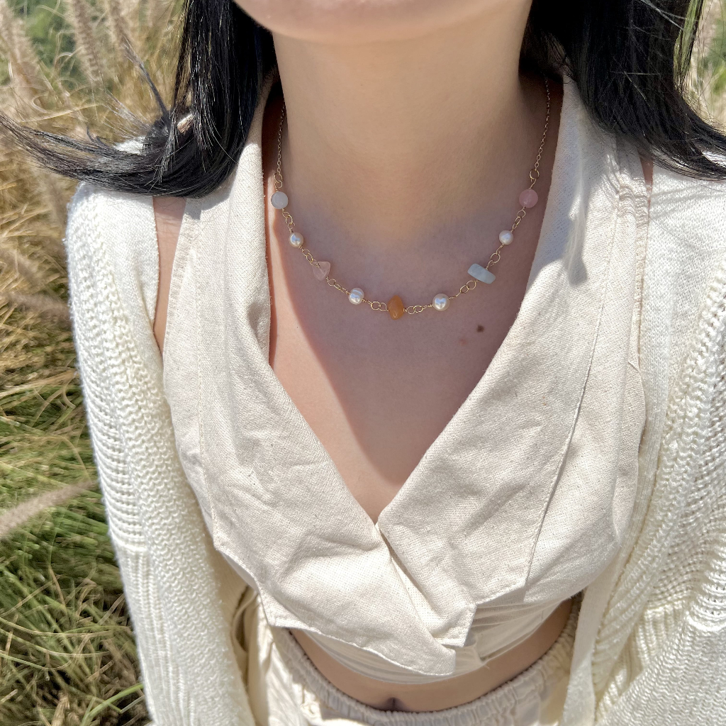 Kalung Gemstone Rantai / Gemstone Necklace