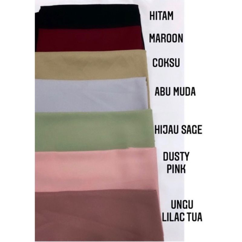 KAIN TILE POLOS, KAIN TILLE VARIASI KEBAYA, KAIN TULE KEBAYA, KAIN TILE