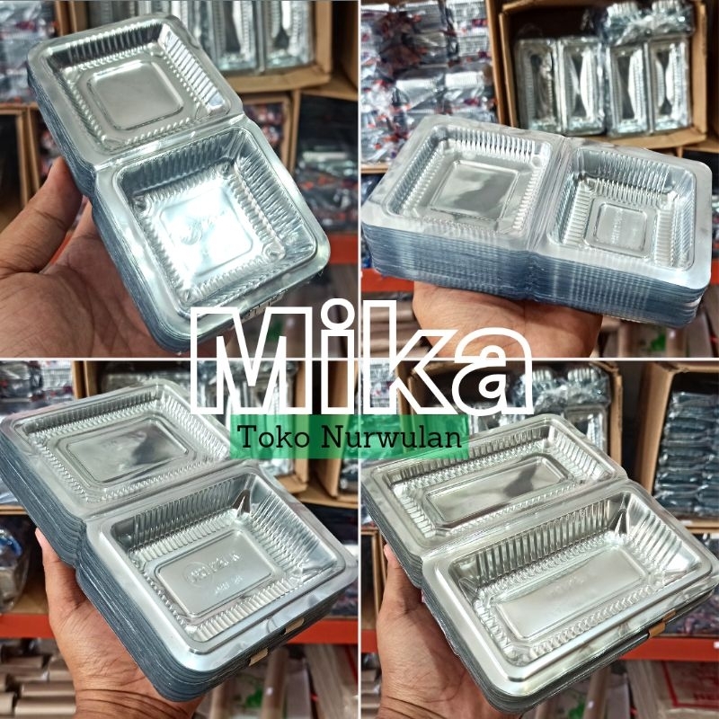 Nurwulan | Plastik Mika wadah makanan 100pcs
