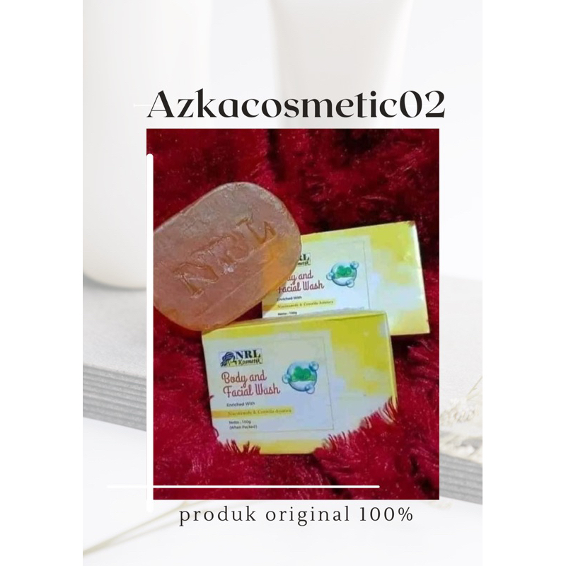 SABUN BATANG NRL AMPUH MENCERAHKAN KULIT JERAWAT DAN FLEK HITAM