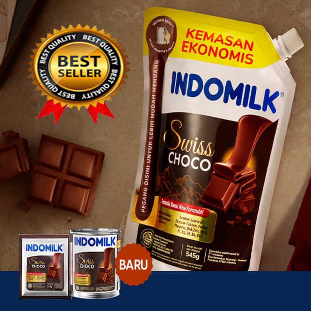 

SUSU kental manis INDOMILK 37 Gram 1 renceng 6 sachet