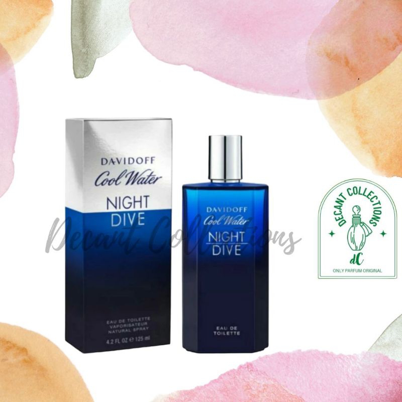 Parfum Pria Original Davidoff Cool Water Night Dive EDT