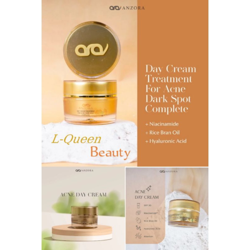 Day Cream Anzora (Cream siang) / Day Cream Glow / Day Cream Acne / Day Cream Dark spot