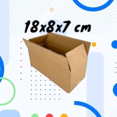 

Kardus box packing 18x8x7 cm dus siap pakai recycle