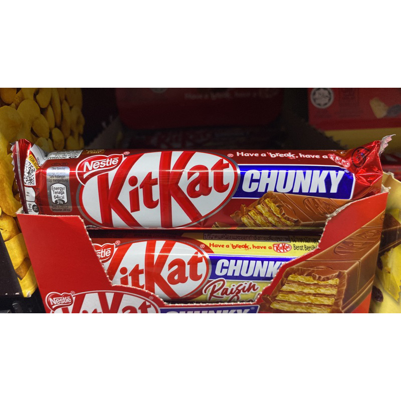 

Nestle Coklat Kit Kat Kitkat Chunky Bar 38gr