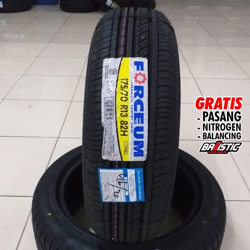 Ban mobil tubles murah ring 13 Forceum Ecosa 175/70 R13 Ban Mobil Terlaris 175 70 R13