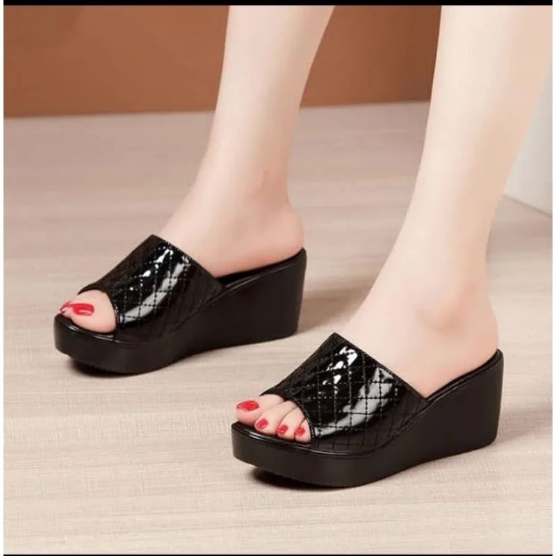 Sepatu Sandal wanita wedges Korea NM-01