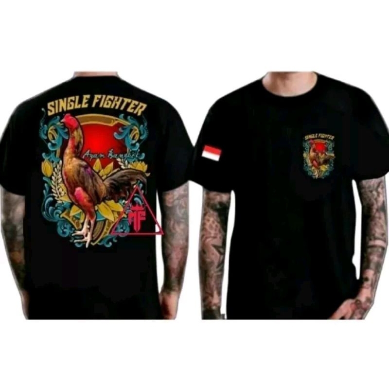 KAOS SINGLE FIGHTER AYAM BANGKOK// KAOS AYAM