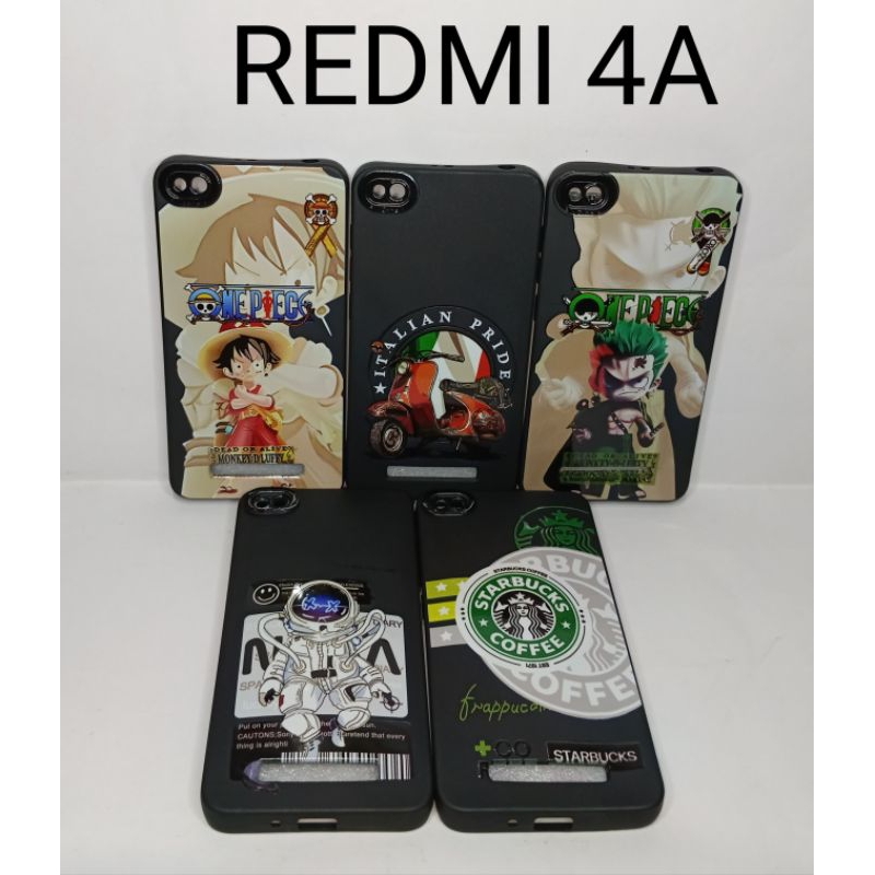 SOFTCASE GAMBAR ANIMASI  TERBARU REDMI 4A