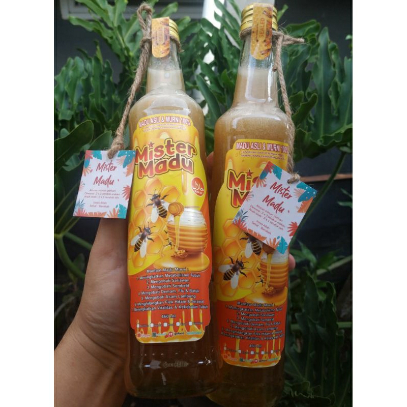 

(COD) Madu Asli & Murni 100% (460ml) hasil panen dari kebun