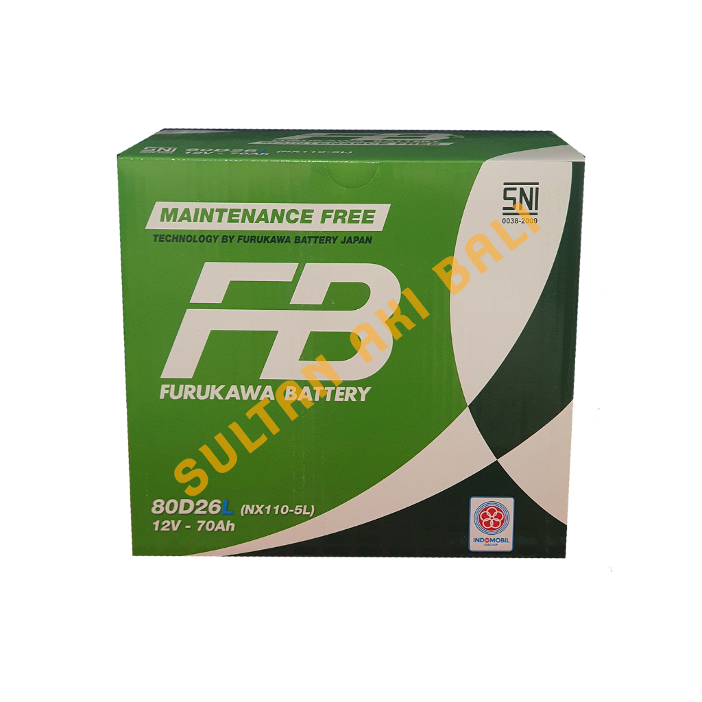 AKI MOBIL 80D26L MF/ ACCU/ BATTERY/ FURUKAWA