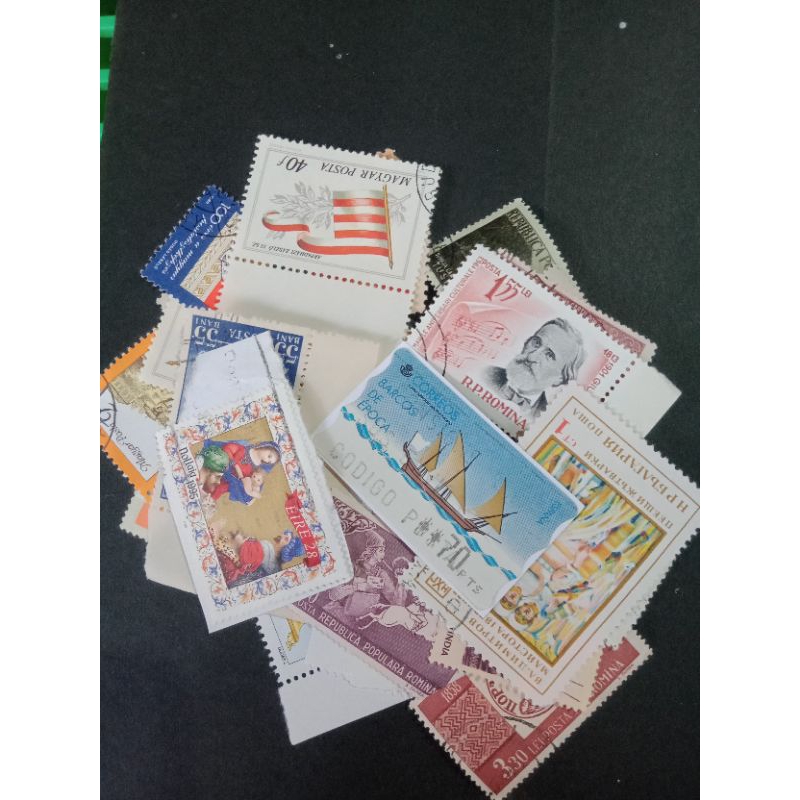 

S291 Prangko Kuno Luar Negeri Banyak Pilihan Tema Campuran