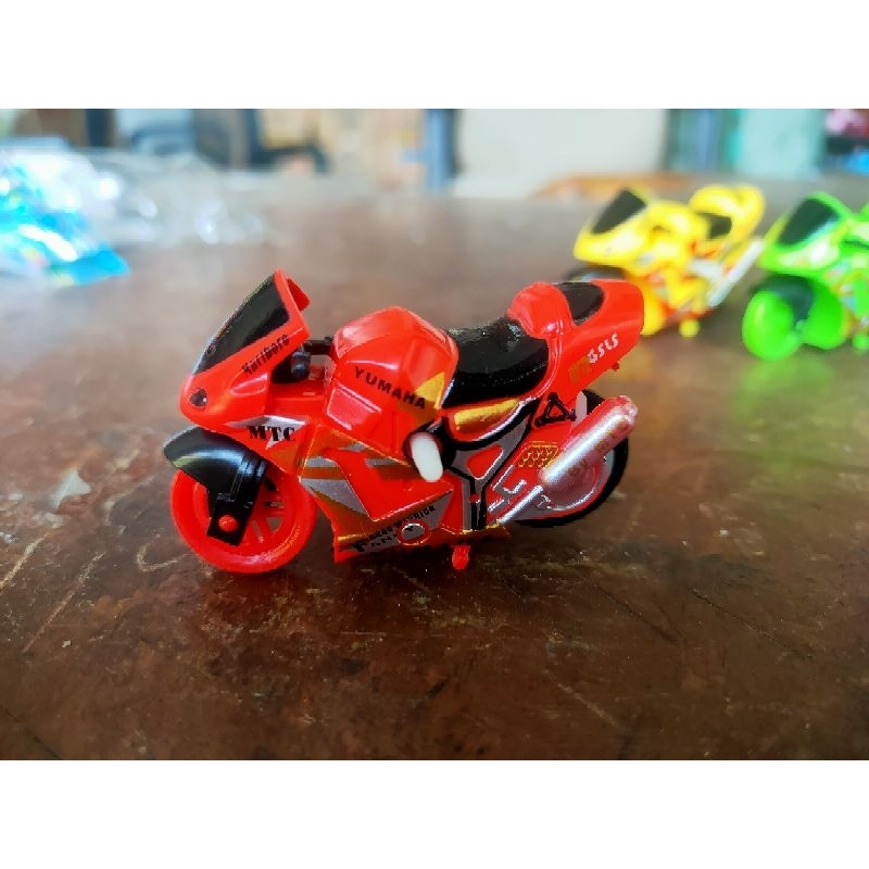 Mainan motoGP kecil spin go - mainan motor GP murah