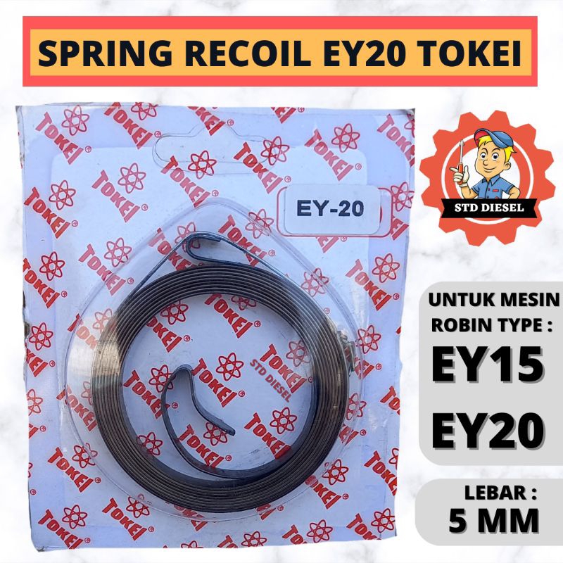SPRING RECOIL ROBIN EY15 EY20 MERK TOKEI PER PIR STATER STARTING EY 15 20 TOKEI