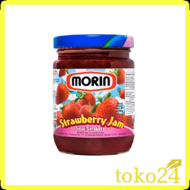 

Morin Strawberry Jam 170 gr