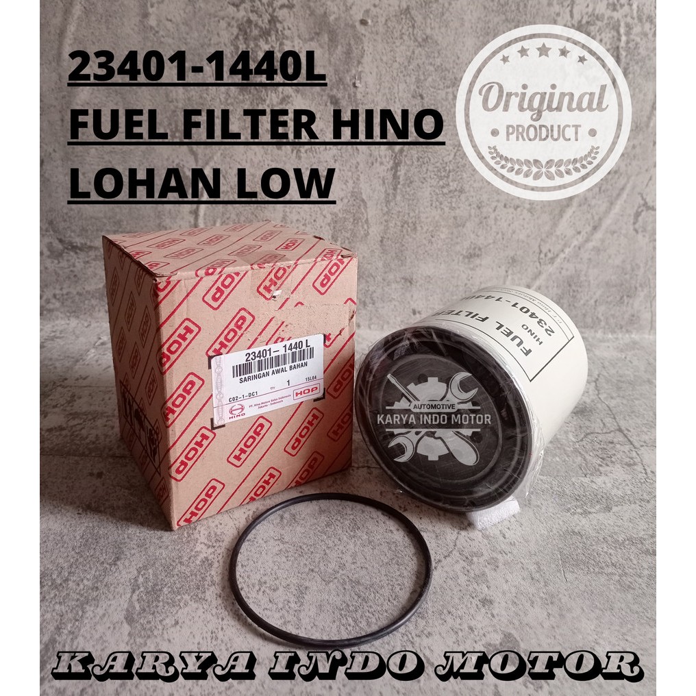 Fuel filter Low Hino Lohan Filter solar bawah Hino Lohan 23401-1440L