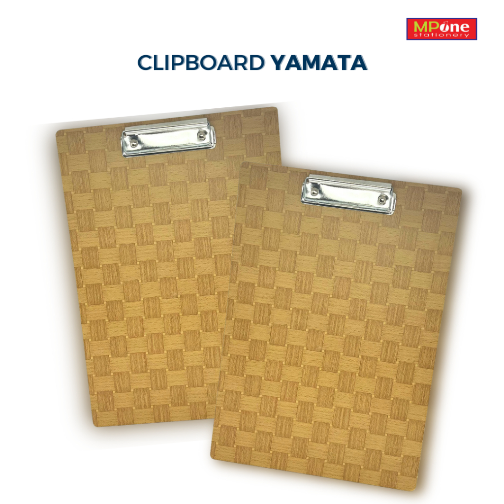 

Clipboard Kayu Yamata Papan Ujian Alas Ujian Kayu Yamata