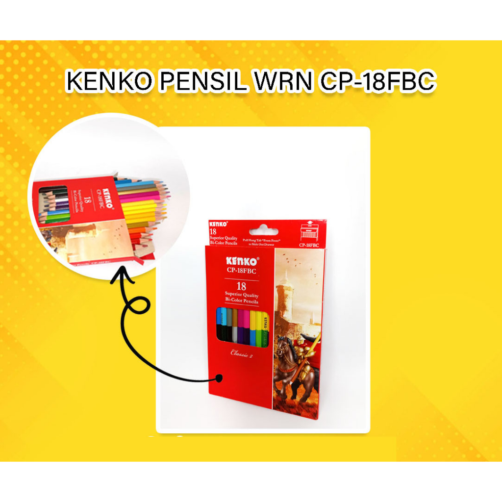 

KENKO PENSIL WARNA CP-18FBC