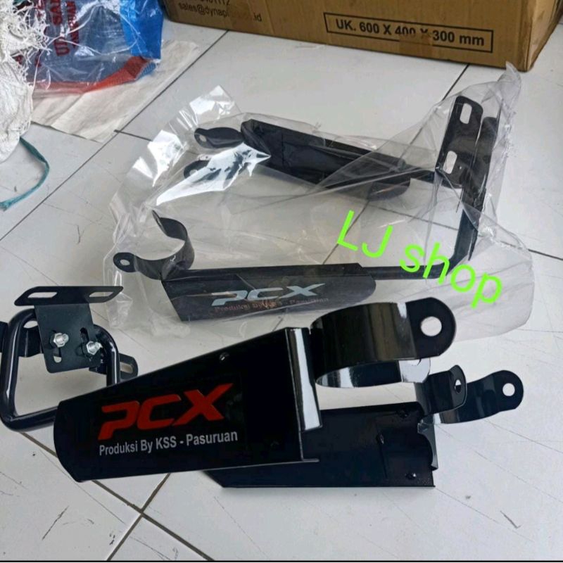 pangkon plat nomor motor PCX motorcycle variasi sepeda motor