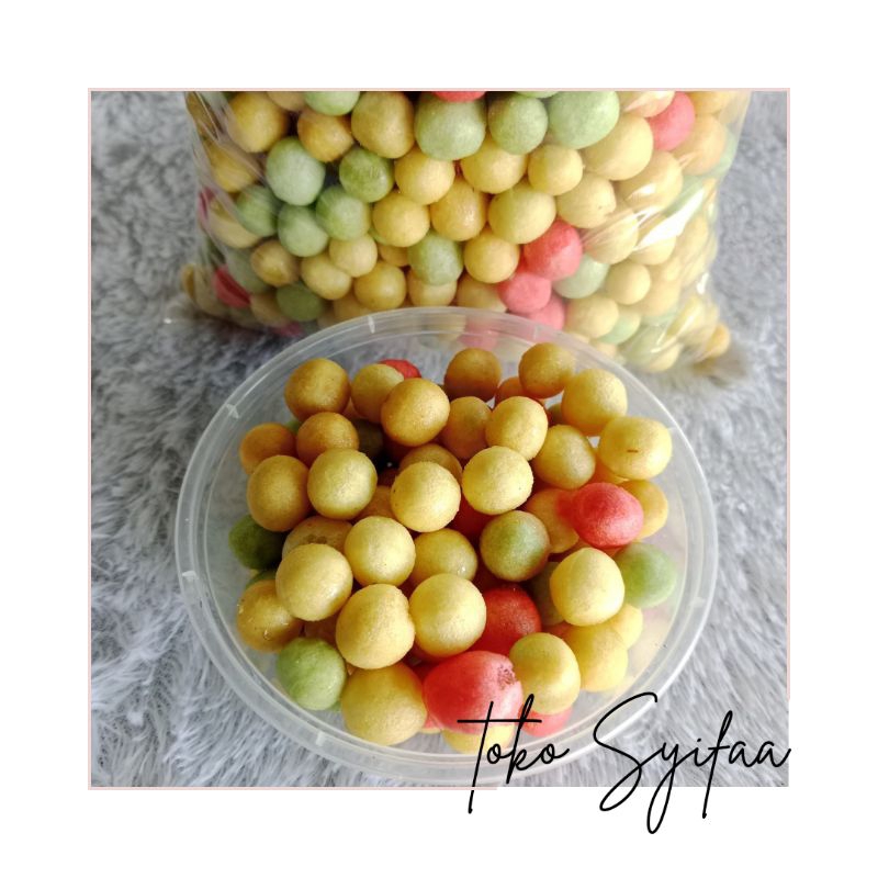 

[SNACK] Pilus Warna Warni 250gr, 500gr