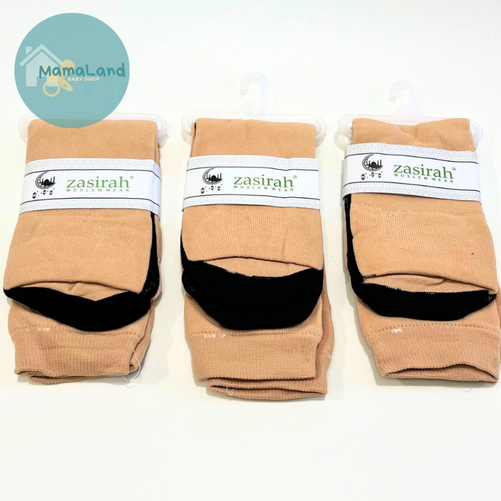 Kaos Kaki Wudhu/Wudu Friendly Muslimah Praktis Spandek/Murah - Makassar