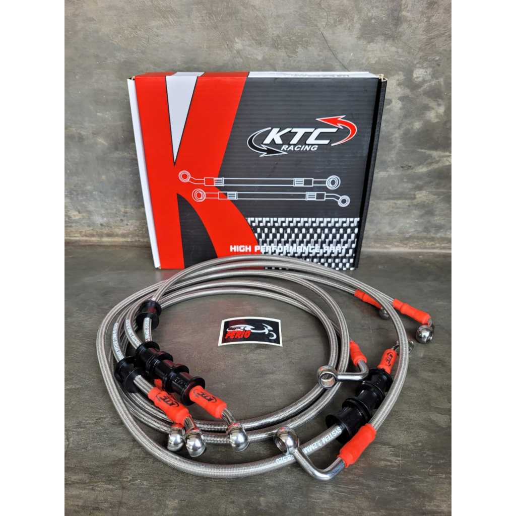 Selang Rem KTC NMAX ABS Old New Selang Set Depan Belakang KTC Racing Nmax Old New ABS Original