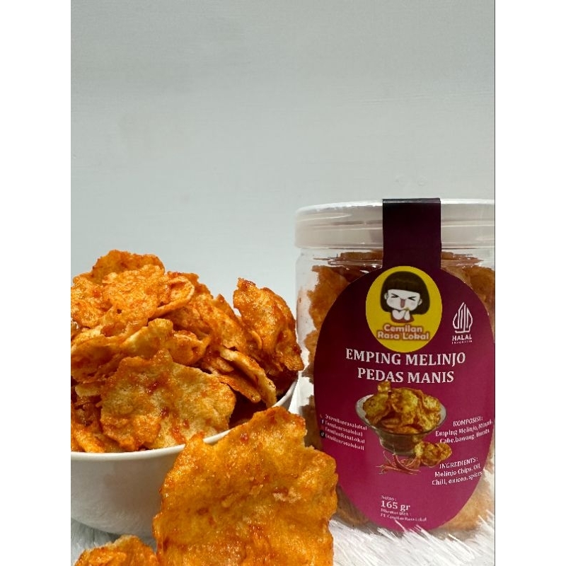 

Emping Pedas Manis 165gr