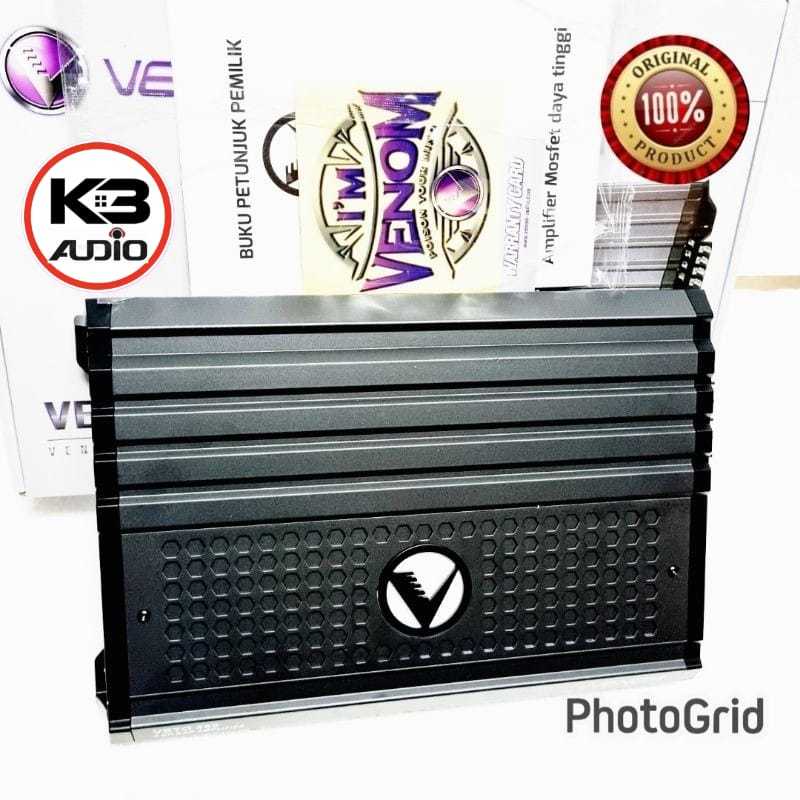 Power Venom Veto 460 Power Amplifier Audio Mobil 4 Channel Garansi Resmi Venom