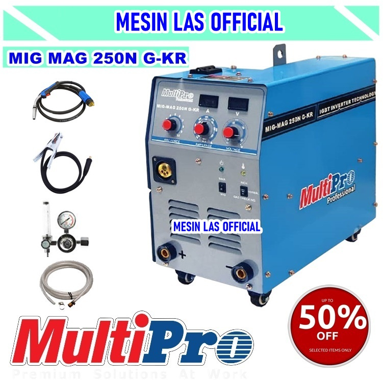 Mesin Las MultiPro MIG-MAG 250 N G-KR Trafo Las CO2 MIG 250 A