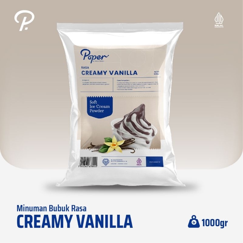 

Premix Soft Ice Cream Rasa Vanila Ala MCD