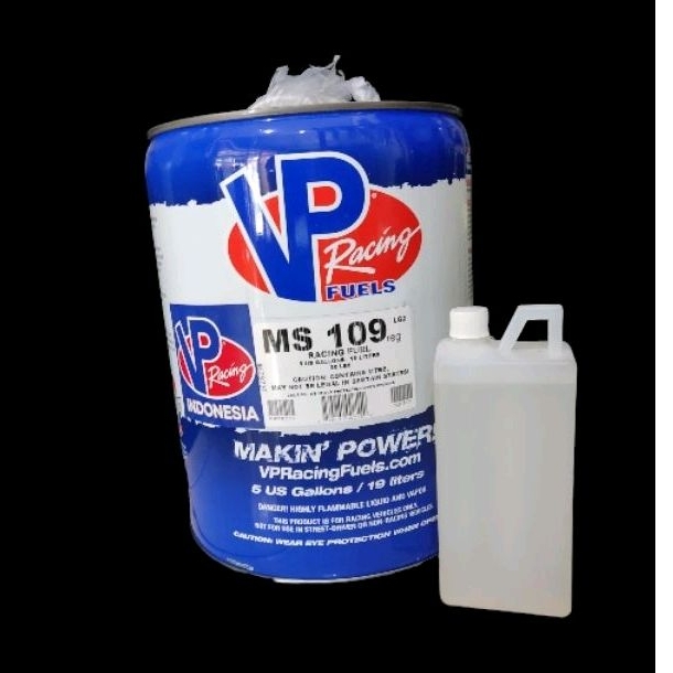 BAHAN BAKAR VP Racing Fuels MS 109 eceran 1liter kualitas diatas Bensol avgas