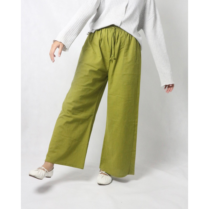 KULOT HIGHWAIST LINEN CRINKLE