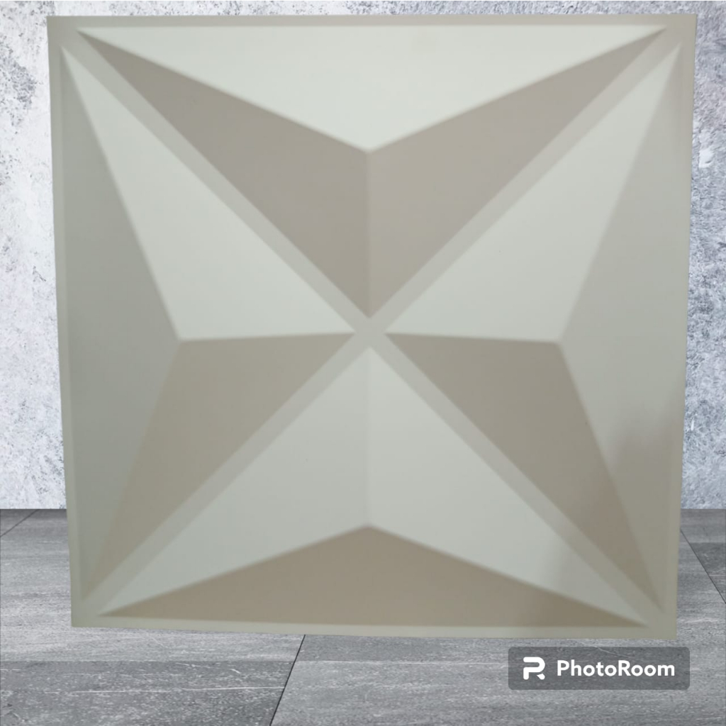 WALL 3D PANEL PVC, MOTIF DIAGONAL INTERIOR DEKORASI DINDING PLAFON
