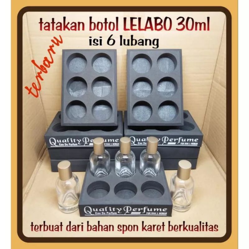 Tatakan Parfum Botol Lelabo 30ml/35ml | Tatakan Botol Parfum Lelabo 30ml | Tatakan Parfum Bahan Busa