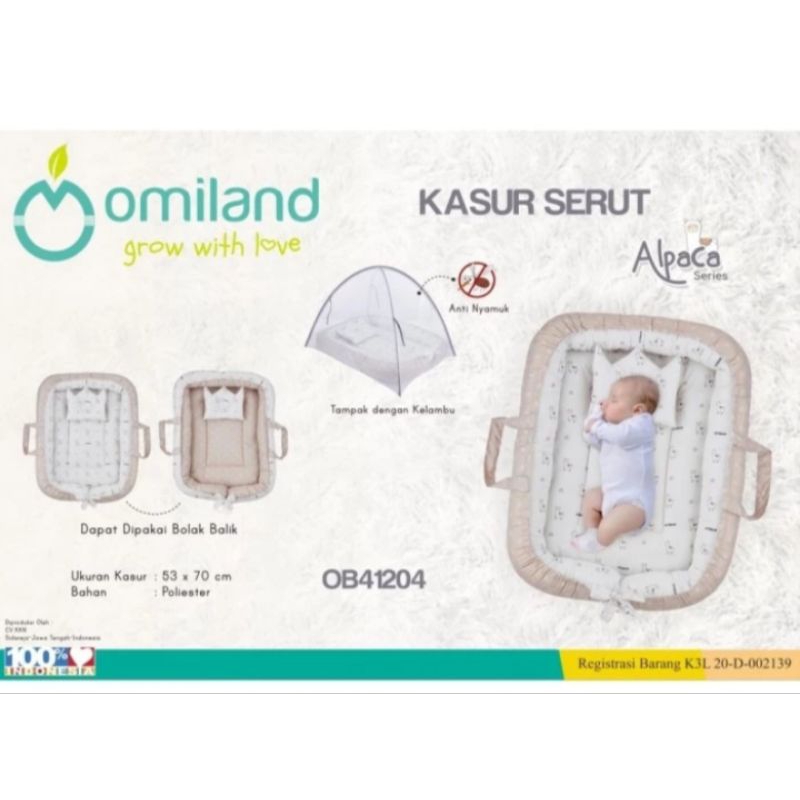 OMILAND Kasur Serut Alpaca Series